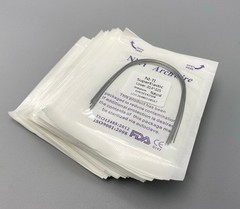 100Pcs Dental Orthodontic Super Elastic Niti Arch Wire Round Natural Form USA