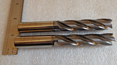 New 2 Widia Hanita 4 Flute HN US 6216 M42 Roughing End Mills