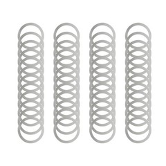 48 Pcs Stainless Steel Shim Washer Set M17x22mm – Metric Flat Shims 0.1-0.5mm Th