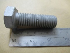 1PC 3001000-200060 M20-2.50 X 60MM CLASS 10.9 HEX CAP SCREW BOLT
