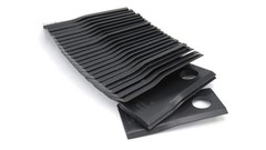 Pottinger OEM Durastar Disc Mower Blades Pack of 25 Left Hand Side, 434.969.999