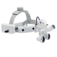 3.5X Medical Surgical Headlight 65000lux Dental Headband Binocular LED DY-106