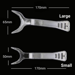 Dental Ortho Intraoral Cheek Lip Retractor Mouth Opener T-Shape Photography L/S