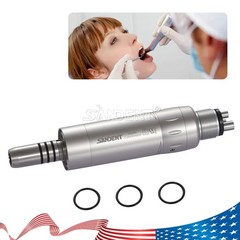 Dental 1:1 LED Low Speed Air Motor Handpiece Internal E-type 4 Holes SANDENT ds