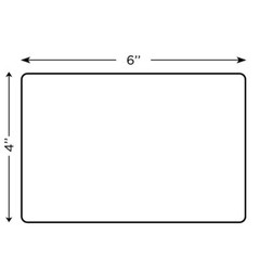 4 Rolls 4×6″ Direct Thermal Shipping Labels – 250 Per Roll – 1000 Address Labels