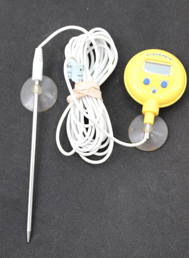 Traceable Water-Proof Digital Thermometer -50C +300C or -58F +572F (SKU 454)