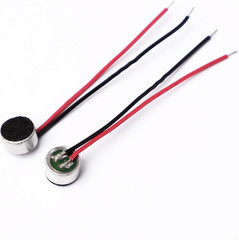 10Pcs 6Mm X 3.5Mm 2-Wire Electret Condenser Microphone with 3.5Mm Jack, High Sen
