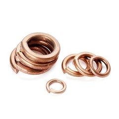 Brass Split Lock Washers Bronze Spring Square Section M3 M4 M5 M6 M8 M10 M12