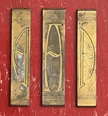 3 Letter Monogram Font Set for New Hermes Engravograph Pantograph Engraving Sys.