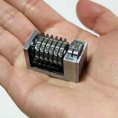 Mini Small 6 Digit Roman Backward Printing Machine 4X8 Printer Numbering Machine