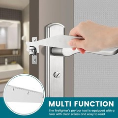 Multi-Purpose Lever Tool Stainless Steel Locksmith Tool Mini PryBar Tool
