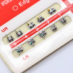 Dental mini MBT 022 345 hooks orthodontic metal bracket brace 20pcs/kit 50 kits