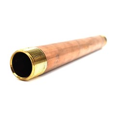Thrifco 5319081 1/4 inch x 6 Inch Brass Nipple