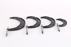 Starret 2in No. 436 3in, No 486 4in, No 436 5in, No. 436 6in Micrometer Set of 4