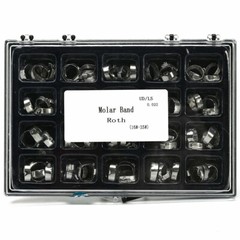 Dental Orthodontic Buccal Tube 1st Molar With Bands Roth/MBT 022″ U2/L1 16#-35#