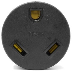 WEN GNA030 120V 30-Amp 3600-Watt Generator to RV Adapter, NEMA L5-30P to TT-30R