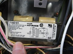 LSI LIGHTING SOLUTIONS PLUS BALLAST WTRB-50-MH-120/277V 120/277V 1/0.45A ABOLITE