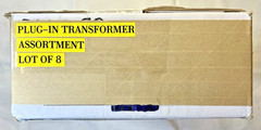 PLUG-IN TRANSFORMER ASSORTMENT *Lot of 8* 12V through 24V See Description