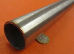 304 Stainless Steel Tube 1.50 OD x 1.334″ ID x .083″ Wall x 5 Foot Length