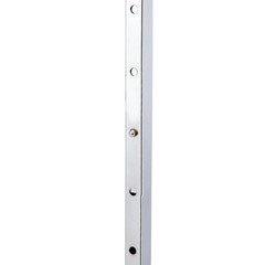 Clothing Rack Double Rail Bar Retail Clothes Salesman Garmet 300 LBS