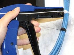 Cable Tie Gun Blue Metal Body For 18 Lbs to 50 Lbs Tensile Strength Ties