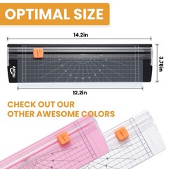 ISDIR A4 Paper Cutter Slicer, 12 Inch Paper Trimmer Scrapbooking Tool Supplies