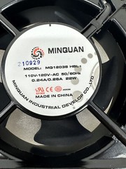 MQ12038-HBL1 MIN QUAN 110-120V AC 22W KIT OF 2 FAN MOUNTING SCREWS AND GRILL