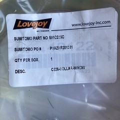 Lovejoy C226 Medium Duty Jaw Coupling Collar with Hardware, 5.5″ Collar Diameter
