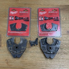 Large Lot Of Milwaukee M18″ 750 MCM Cable Cutting Jaw 49-16-2772 And Extra Blade
