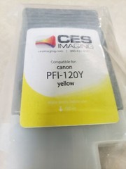CES Imaging Canon PFI-120Y 130ml 03/2023 EXP.