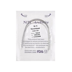 Dental Orthodontic Arch Wire Thermal Activated NiTi Archwire Round Rectangular