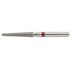 Dental Diamond Bur 850/016F Fine Grit Round End Taper FG Red High Speed Dia Burr