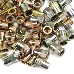 830PCs SAE Rivet Nut Kit For Rivnut Gun Nut Setter Thread Setting Nutsert Tool