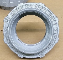 APPLETON UNF200NR 2″ UNF-UNY (lot of 4)