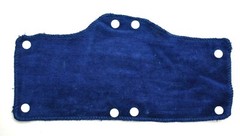 5 Pack Terry Toppers Navy Hard Hat Sweatbands Replacement Cotton Occunomix 870