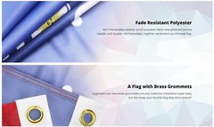 Custom Flag Personalized Flags Banners Print Your Logo Text Photo 2x3ft 3x5ft