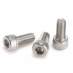 10/25/50/100pcs DIN912 M5 Stainless Steel 304 Hex Bolts Socket Cap Screws Head