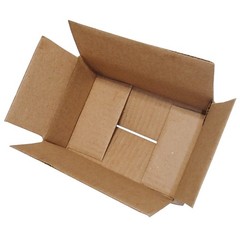 6X4X2 Brown Shipping Box (200 lb. Test Single Wall Corrugated Box)