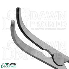 Glover Atraumatic Debakey Bulldog Clamp 3.5” Curved 4cm Jaw Surgical Instrument