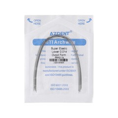 Dental Ortho Super Elastic Niti Round .012 .014 Lower/Upper Arch Wires 10pc/pack