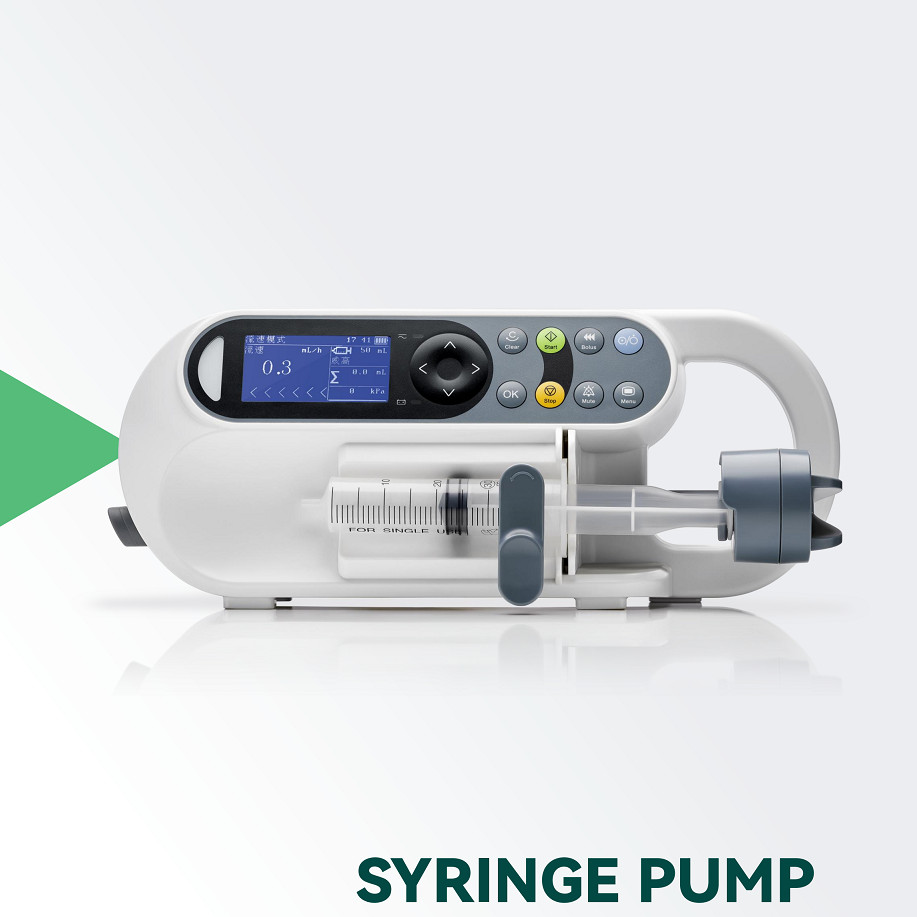 Syringe Pump Precise Control for Medical/Lab Use Rate Range 0.1-1500ml/h