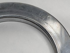 RING ONLY ~ VTG Holub Industries Hi Tape-Mate Fish Tape Winder Chrome USA-made