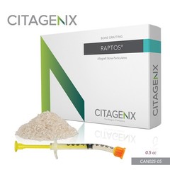 Citagenix CAN02S-05 Allograft Particles Raptos 0.5cc Cancellous 0.20 – 0.85mm