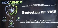 TICK ARMOR Prevention One-A-Day Capsules NO Smell~Taste~Chemicals ALPHA GAL Safe