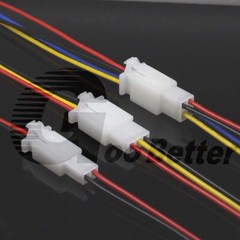 2.8mm Connector Plug Socket 2 3 4 6 9 Way Pin Male Female Wire Motorcycle Car