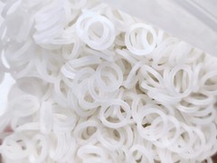3.5OZ Dental Ortho Super Elastic Rubber BandS Ligature Ties Transparent 5 Sizes