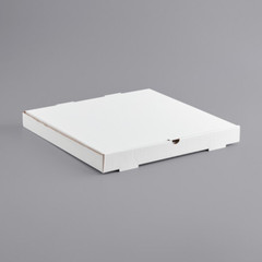 (100-Case) 18″ x 18″ x2″ White Corrugated Plain Pizza Bakery Square Take-Out Box