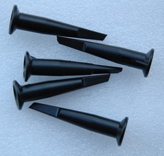 5 New Probe Hook (Black) for Tektronix Probe, P6139A, P6138A, P6109, P6105, Etc.