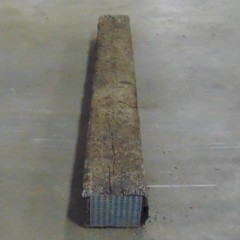 Wood Railroad Tie – 6′ x 9″ x 7″