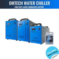 OMTech Water Chiller CW6000 5202 5200 5000 3000 for CO2 Laser Cutter Engraver